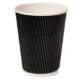 Black Throw Away Cup